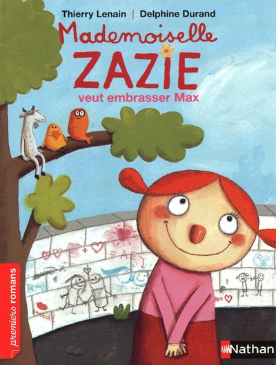 Mademoiselle Zazie veut embrasser Max