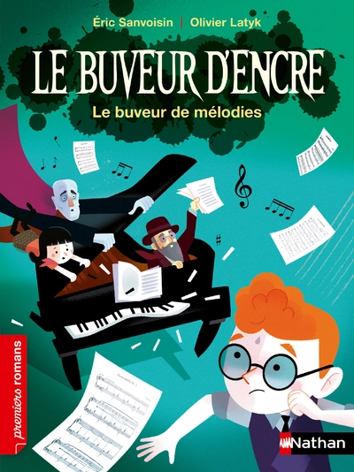 Le Buveur d'encre : Le buveur de mélodies - Premiers romans - Dès 7 ans