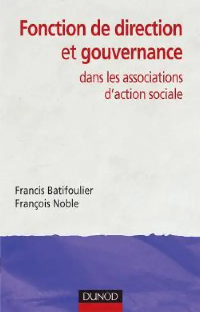 Fonction de direction et de gouvernance - dans les associations d'action sociale