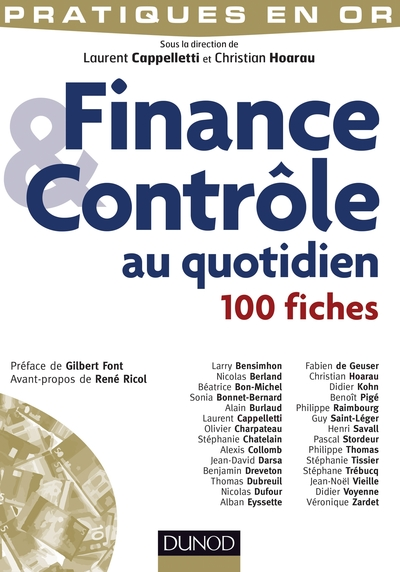 Finance et Contrôle au quotidien - 100 fiches - Labellisation FNEGE - 2014