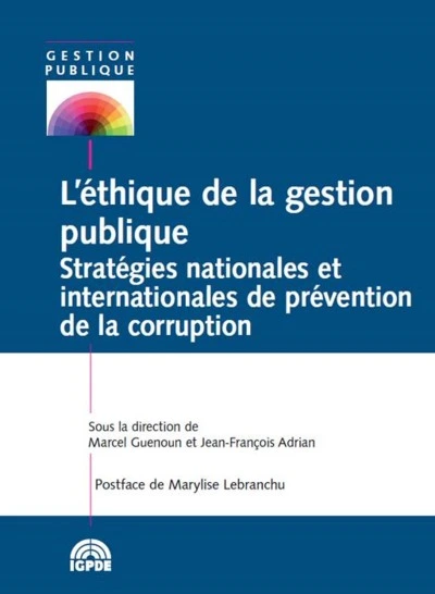 L'ÉTHIQUE DE LA GESTION PUBLIQUE