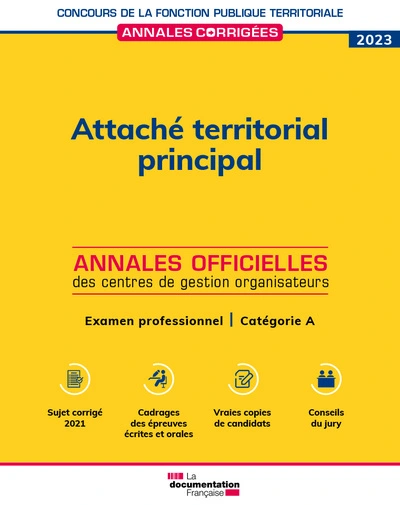 Attaché territorial principal 2023