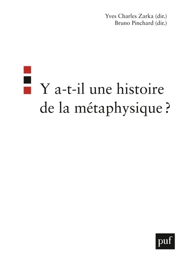 Y a-t-il une histoire de la métaphysique ?