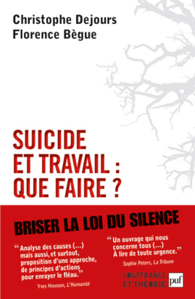 Suicide et travail : que faire ?