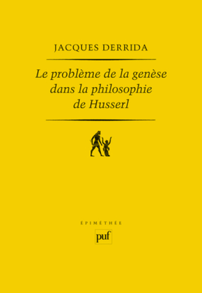 Le problème de la genèse dans la philosophie de Husserl