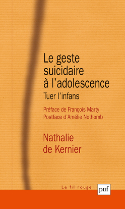 Le geste suicidaire à l'adolescence. Tuer l'infans