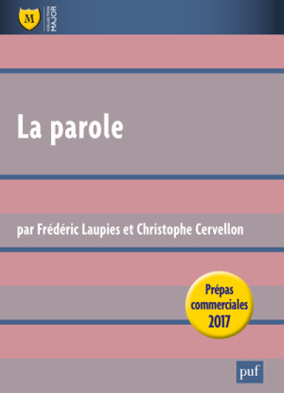 La Parole, Leçon philosophique, prépas commerciales