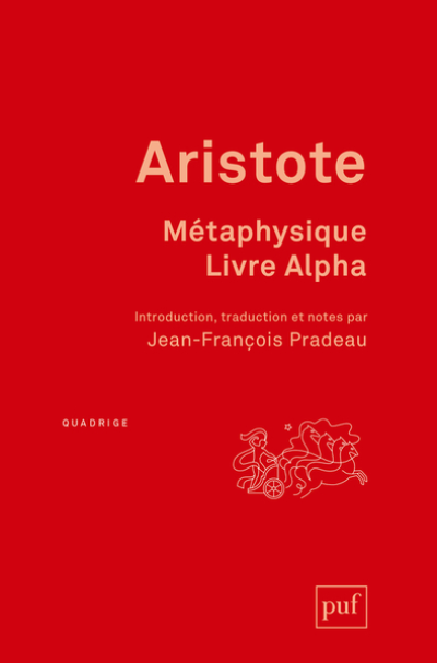 Métaphysique. Livre Alpha