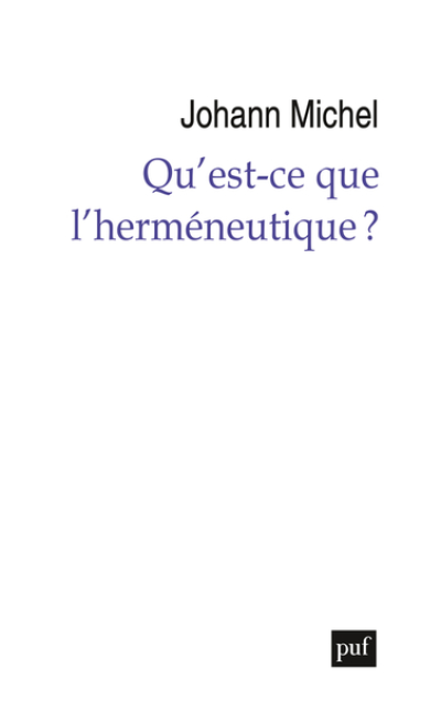 Qu'est-ce que l'herméneutique ?