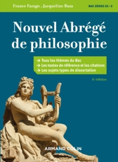 Nouvel abrégé de philosophie - 6e éd. - Bac séries ES et S