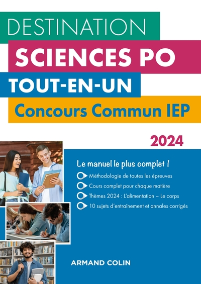 Destination Sciences Po - Concours commun IEP 2024