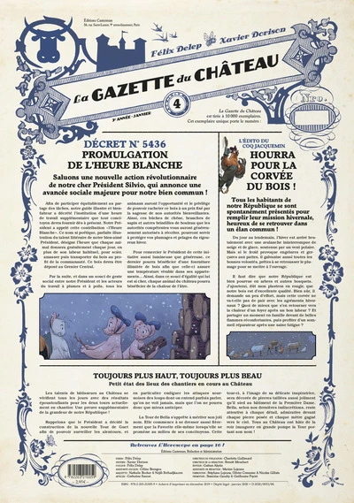 La gazette du château, tome 4