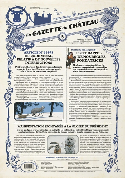 La gazette du château, tome 5