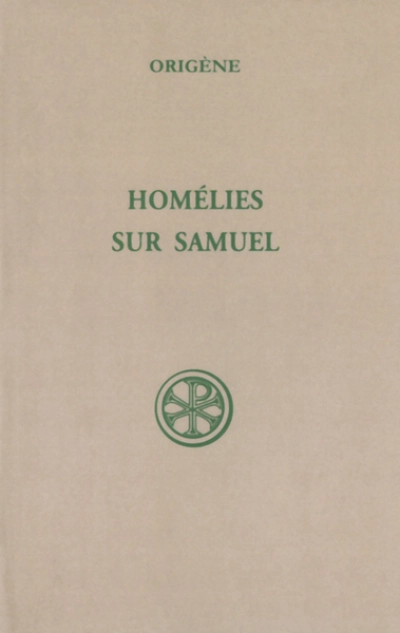 Homélies sur Samuel