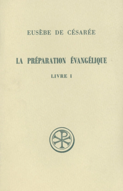 La préparation évangélique Livre 1