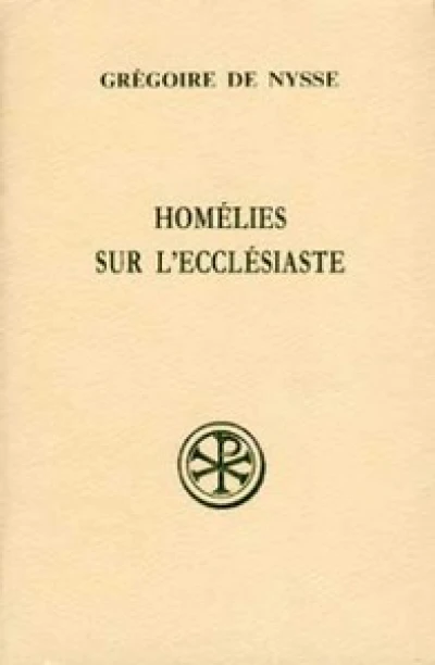 Homélies sur l'Ecclésiaste