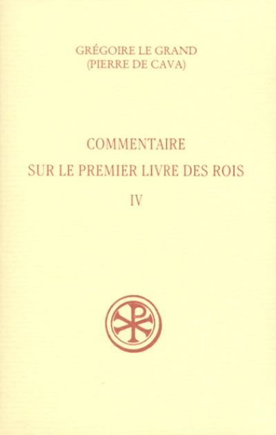 SC 449 Commentaire sur le Premier Livre des Rois, IV