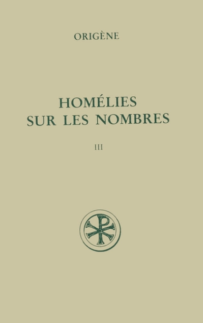 SC 461 Homélies sur les Nombres, III