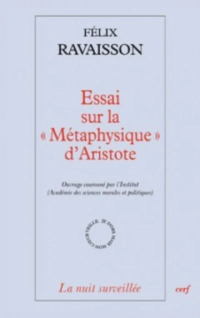 Essai sur la Métaphysique d'Aristote