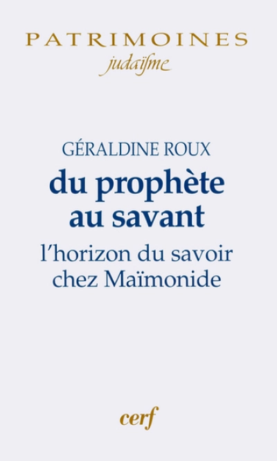 Du prophète au savant