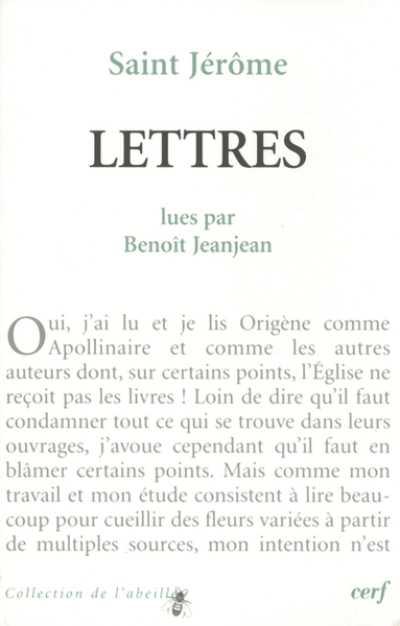 Lettres de Saint Jérôme