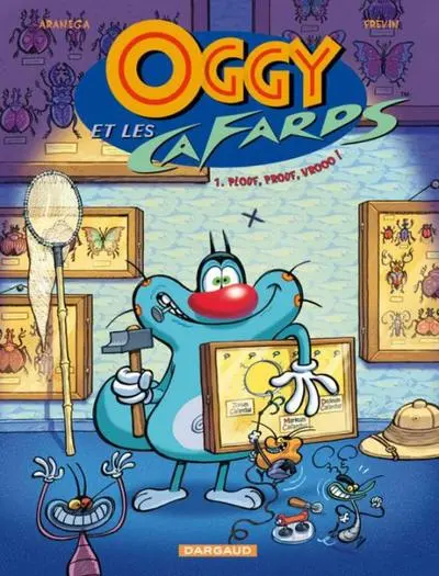 Oggy et les cafards - Tome 1 - Plouf, prouf, vrooo !