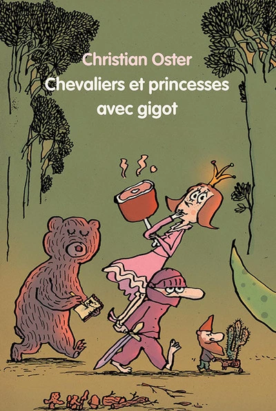 Chevaliers et princesses avec gigot