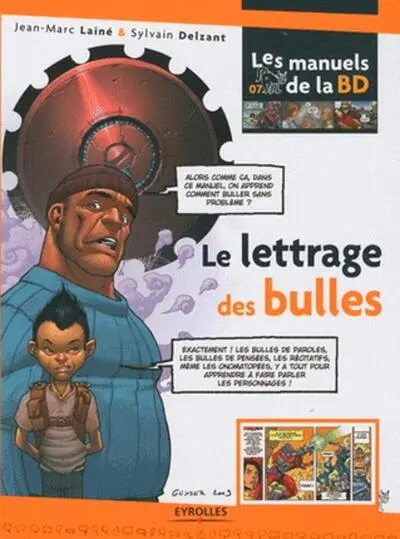 Le lettrage de bulles