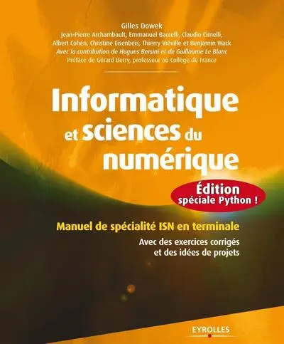 Informatique et sciences du numérique - Édition spéciale Python !