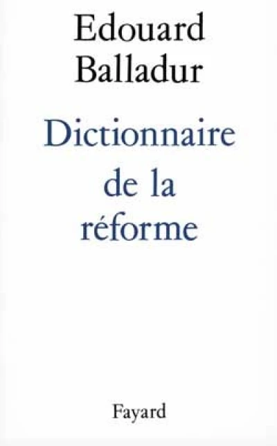 Dictionnaire de la réforme