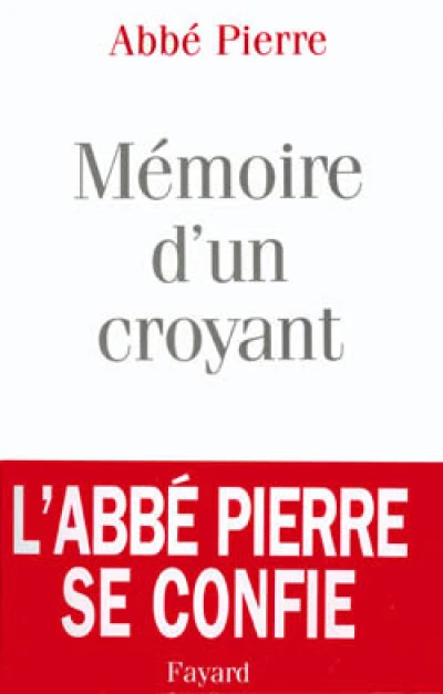 Mémoire d'un croyant