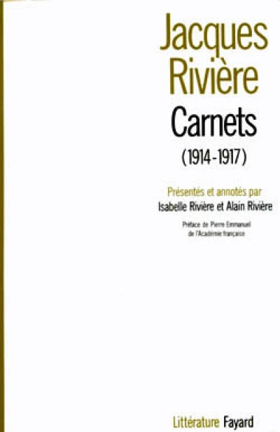 Carnets : 1914 - 1917