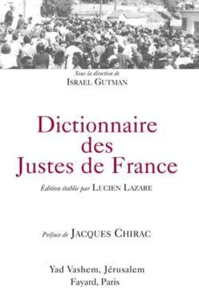 Dictionnaires des Justes de France