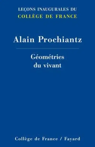 Géométries du vivant