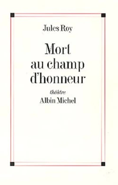 Mort au champ d'honneur