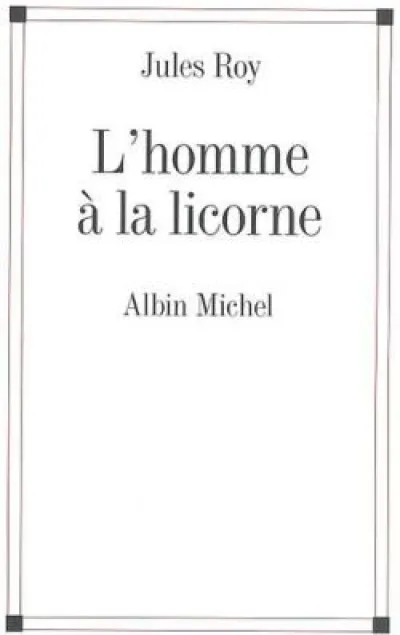 L'homme à la licorne