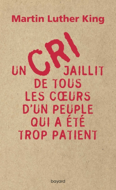 Un cri jaillit de tous les coeurs d'un peuple qui a été trop patient