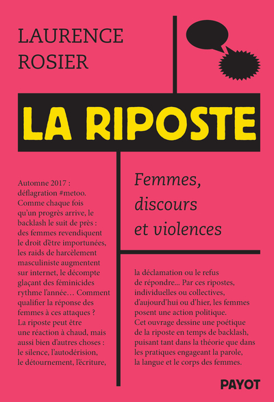 La Riposte : Les femmes et la violence verbale