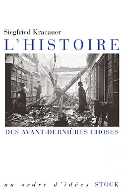 L'histoire : Des avant-dernières choses