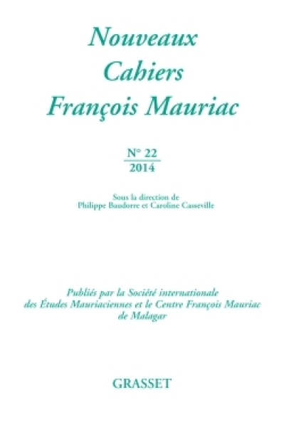 Nouveaux cahiers François Mauriac n°22