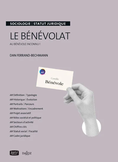 Le bénévolat - Au bénévole inconnu !