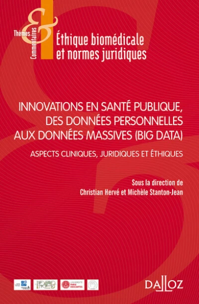 Innovations en santé publique, des données personnelles aux données massives - Aspects cliniques