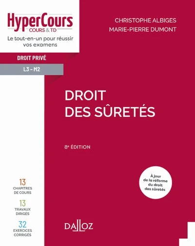 Droit des sûretés 8ed