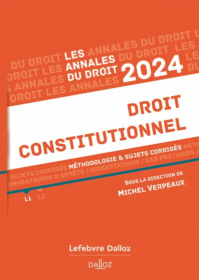 Les Annales du droit constitutionnel 2024