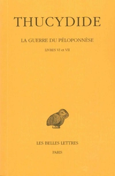 Histoires de la guerre du Péloponnèse