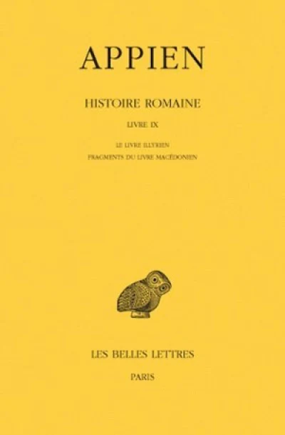 Histoire romaine - Tome V, Livre IX : Le Livre illyrien