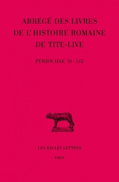 Abrégés des livres de l'Histoire romaine