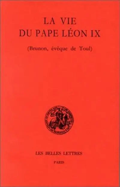 Vie du Pape Léon IX (Brunon, évêque de Toul).