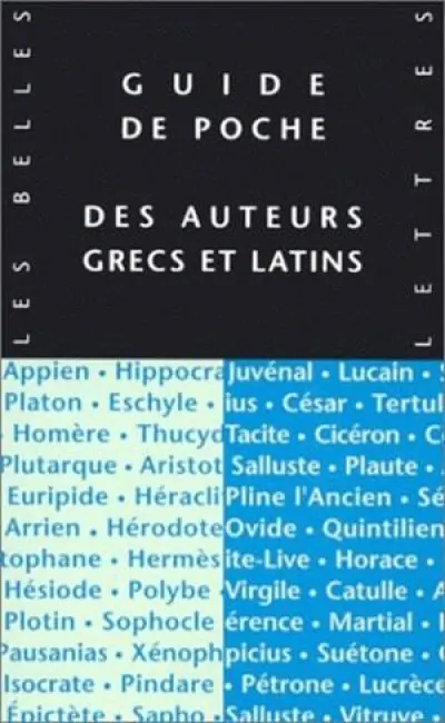 Guide de poche auteurs grecs et latins