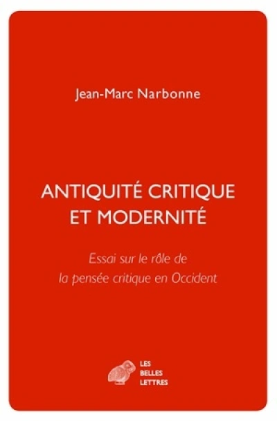 Antiquité critique et modernité